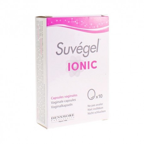 SUVEGEL IONIC 10 CAPSULES VAGIALES