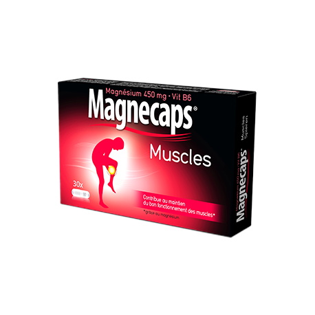 MAGNECAPS MUSCLES 30 COMP