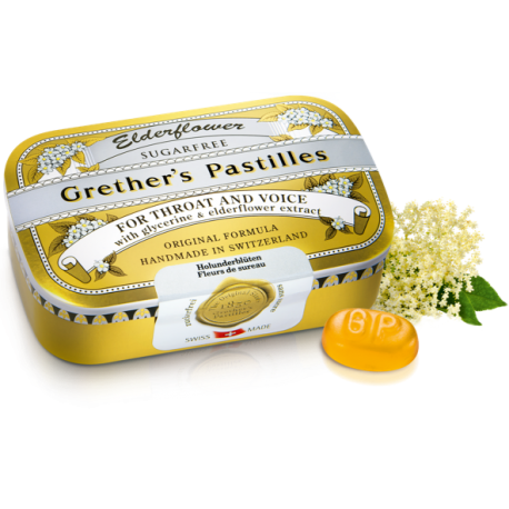 GRETHER'S PASTILLES SUREAU PASTILLES SANS SUCRE 110 G