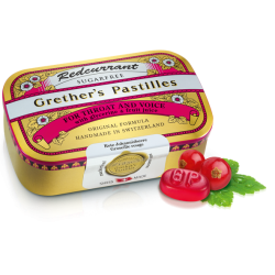 GRETHERS REDCURRANT SANS SUCRE VIT C 110 GR