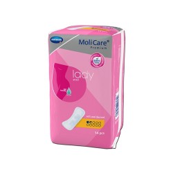 MOLICARE PREMIUM LADY PAD 1.5 DRP 27X10CM