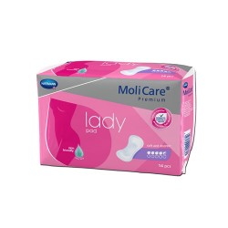 MOLICARE PREMIUM LADY PAD 4.5 DROPS 43X16,2CM 14 PIECES