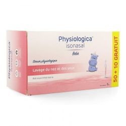 PHYSIOLOGICA ISONASAL UNIDOSES 50+10 X 5ML