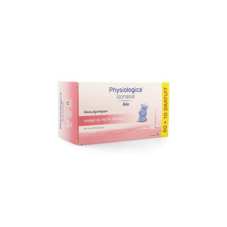 PHYSIOLOGICA ISONASAL UNIDOSES 50+10 X 5ML