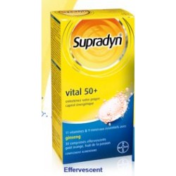 SUPRADYN VITAL 50+ 30 COMPRIMES EFFERVESCENTS