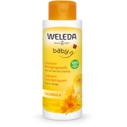 WELEDA CALENDULA BB LINIMENT LAIT NETTOYANT CHANGE 400ML