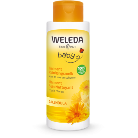 WELEDA CALENDULA BB LINIMENT LAIT NETTOYANT CHANGE 400ML