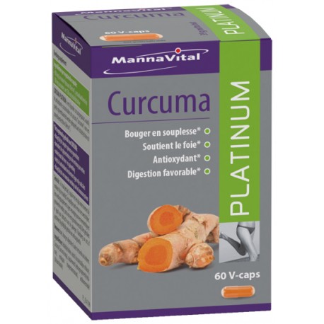 MANNAVITAL CURCUMA PLATINIM 60 V-CAPS