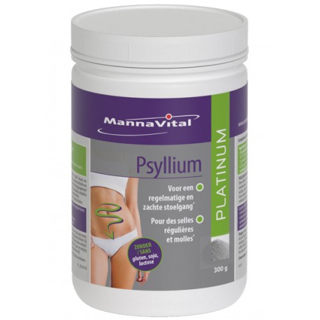 MANNAVITAL PSYLLIUM PLATINUM 300 GR