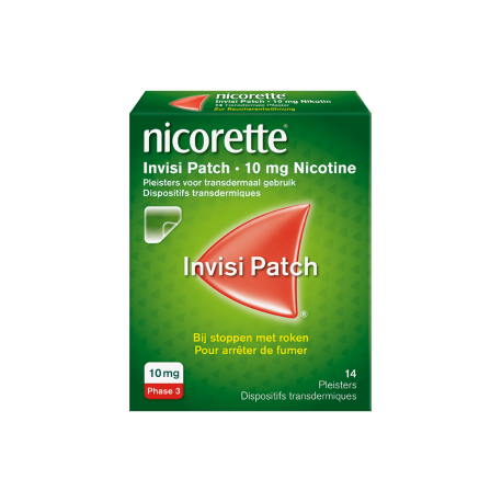 NICORETTE INVISI PATCH 10MG 14 PATCHS