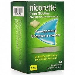 NICORETTE FRESHMINT 4MG 105 GOMMES A MACHER