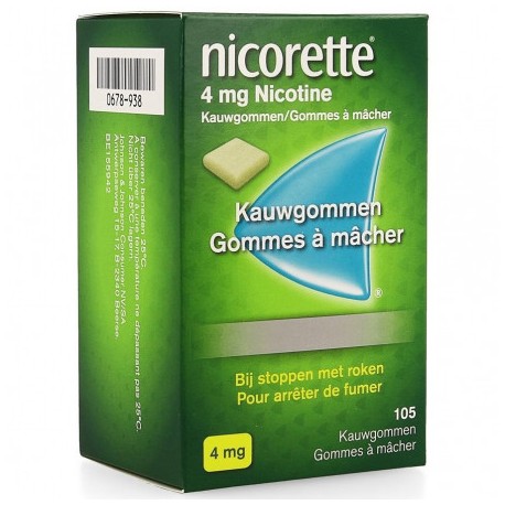 NICORETTE FRESHMINT 4MG 105 GOMMES A MACHER