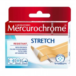 MERCUROCHROME BANDE STRETCH 1MX6CM