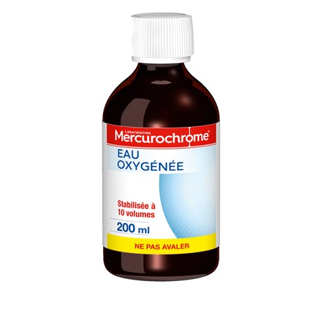 MERCUROCHROME EAU OXYGENEE 200ML