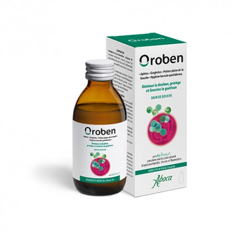 OROBEN BAIN DE BOUCHE 150 ML + 1 FLACON VOYAGE OFFERT