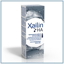 XAILIN HA COLLYRE 0.2% YEUX SECS 10ML