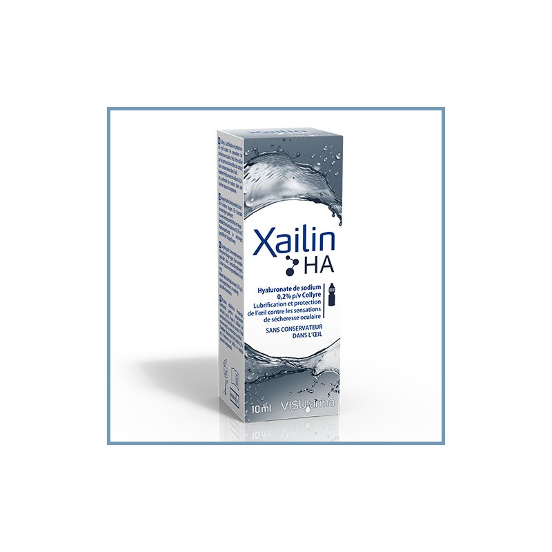 XAILIN HA PLUS COLLYRE 0.2% YEUX SECS 10ML - Corbiopharm