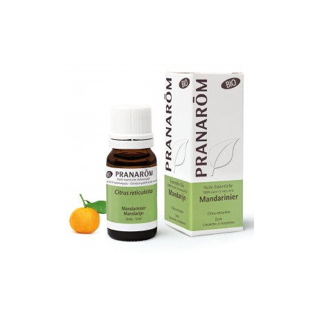 MANDARINE CITRUS RET ZESTE G_HUILE ESSENTIELLE BIO 10ML PRANAROM