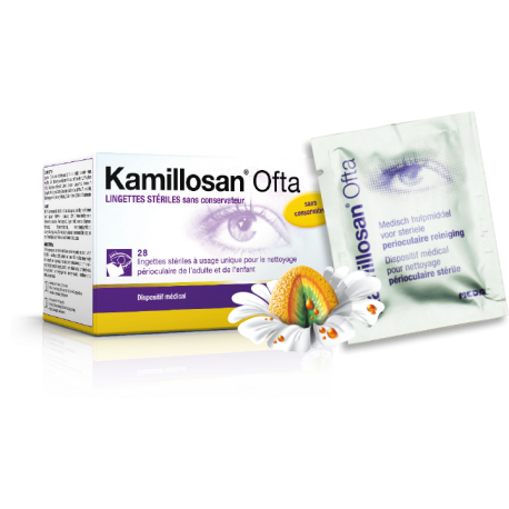 KAMILLOSAN OFTA 28 LINGETTES