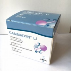 GAMMADYN LITHIUM 30 AMPOULES