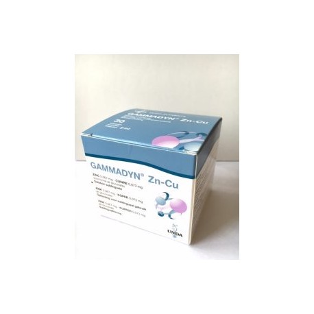 GAMMADYN ZN-CU 30 AMPOULES