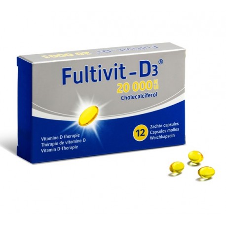 FULTIVIT-D3 20 000UI 12 CAPS