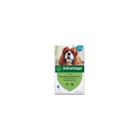 ADVANTAGE 100 DOG 4-10KG SPOT-ON 4X1.0ML