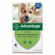 ADVANTAGE 400 DOG 25-40KG SPOT-ON 4X4.0ML