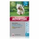 ADVANTIX 100/500 DOG 4-10KG SPOT-ON 4X1.0ML