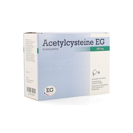 ACETYLCYSTEINE EG 600MG 30 SACH