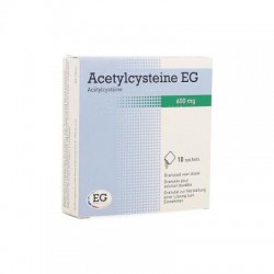 ACETYLCYSTEINE EG 600MG 10 SACH