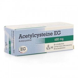 ACETYLCYSTEINE EG 600 MG 10 COMPR EFF