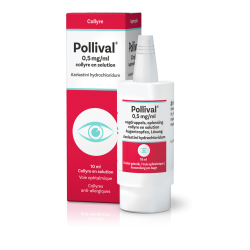 POLLIVAL COLLYRE ANTIHISTAMINIQUE 0.5ML/ML 10 ML