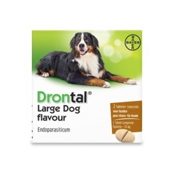 DRONTAL PLUS TASTY DOG XL VET.525/504/175 2 COMPRIMES