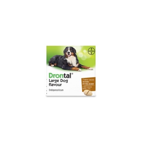 DRONTAL PLUS TASTY DOG XL VET.525/504/175 2 COMPRIMES