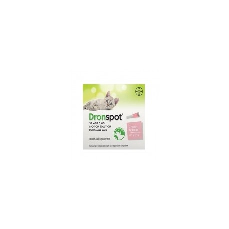 DRONSPOT VET. PETIT CHAT 30/7,5MG PIEPTTES 2X0,35ML