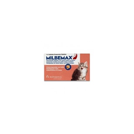 MILBEMAX VET PETITS CHATS - DE 2KG 4/10MG 2 COMPRIMES