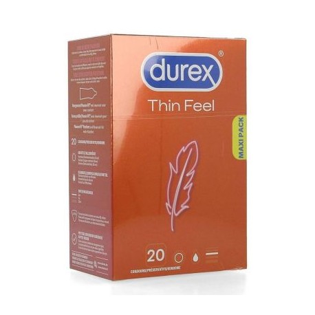 DUREX THIN FEEL PRESERVATIFS 20