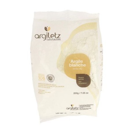 ARGILE BLANCHE ARGILETZ 200G