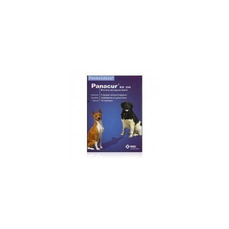 PANACUR VET 250 MG 10 COMPRIMES