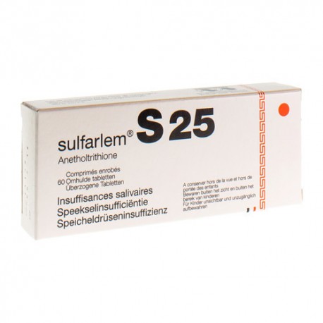 SULFARLEM S25 60 DRAGEES