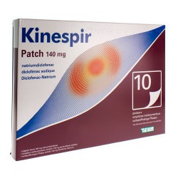 KINESPIR 140 MG 10 PATCHS