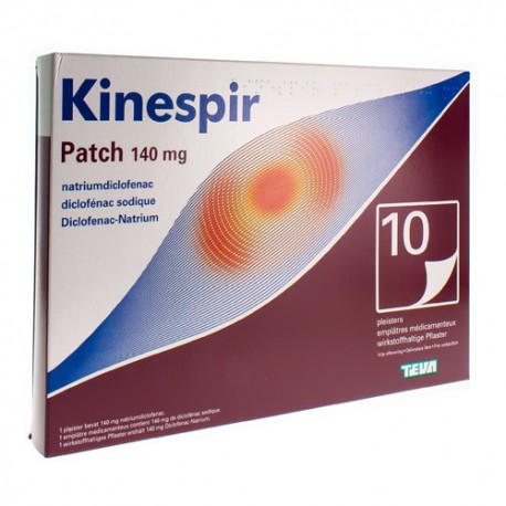 KINESPIR 140 MG 10 PATCHS