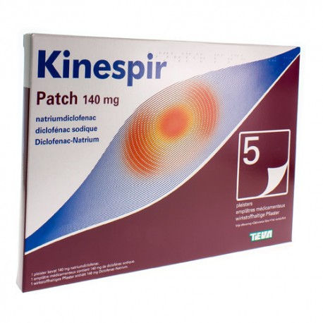 KINESPIR 140 MG 5 PATCHS