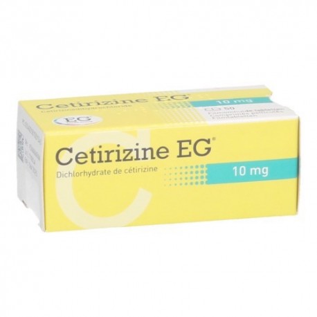 CETIRIZINE EG 10MG 50 COMP