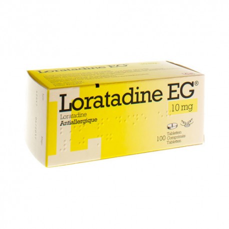 LORATADINE EG 10MG 100 COMPRIMES