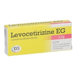 LEVOCETIRIZINE EG 5MG 20 COMP