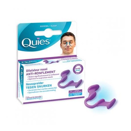 QUIES ANTI-RONFLEMENT DILATATEUR NASAL GRANDE TAILLE