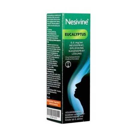 NESIVINE EUCALYPTUS 0.05% SPRAY NASAL15ML