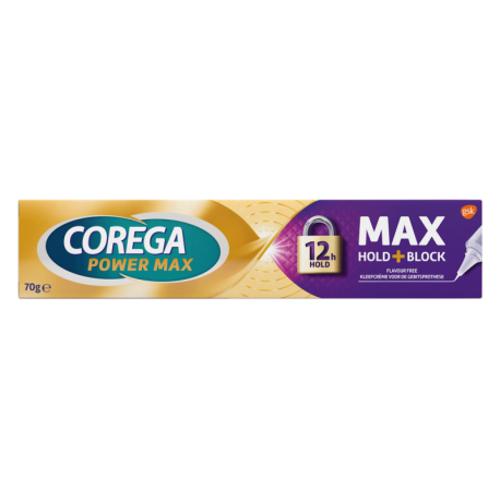 COREGA MAX BLOCK CR ADHESIVE PROTHESE DENTAIRE 40 GR